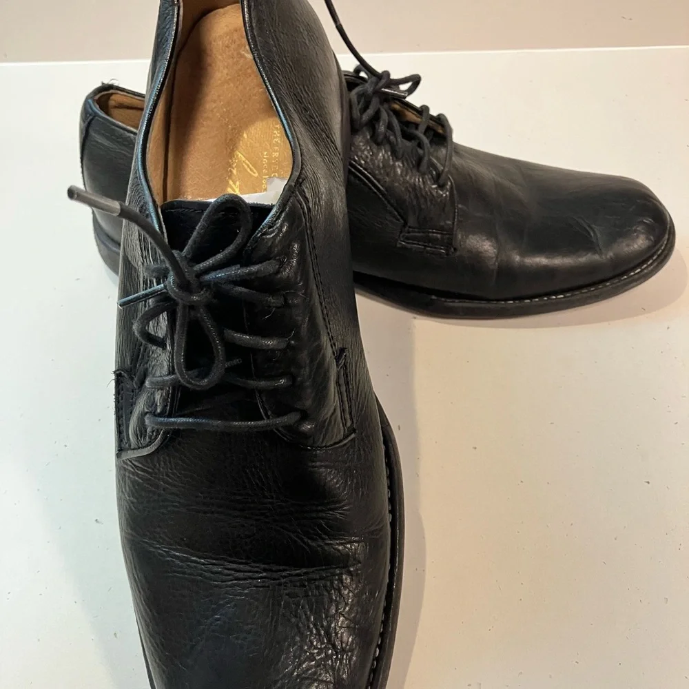 Frye vintage Men's Black Leather derby Shoes